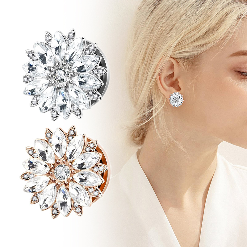 Body Jewelry Gauges - キュービックジルコニア付きイヤープラグとトンネル、ステンレススチール製、男女兼用、ボディピアスジュエリー、耳拡張器