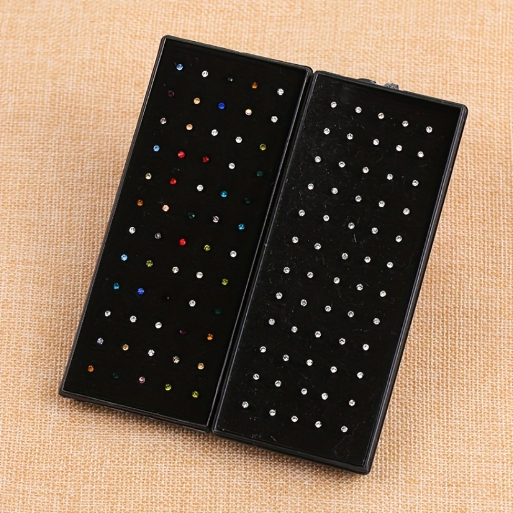 60 個のノーズリングセットスタッドピアスステンレス鋼ノーズ - Body Jewelry In Store のレビューと価格