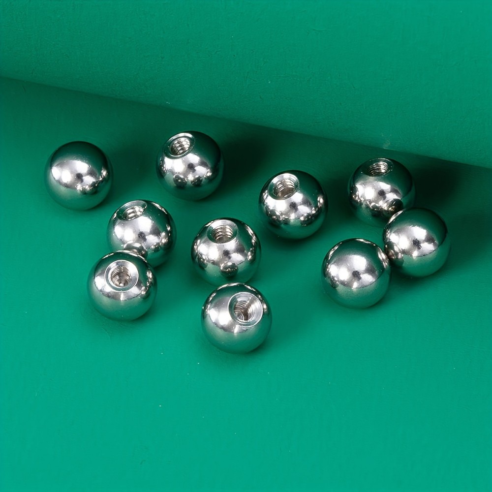 10 個ピアスボール 3 ミリメートル 5 ミリメートルステ - Body Jewelry In Store のレビューと価格