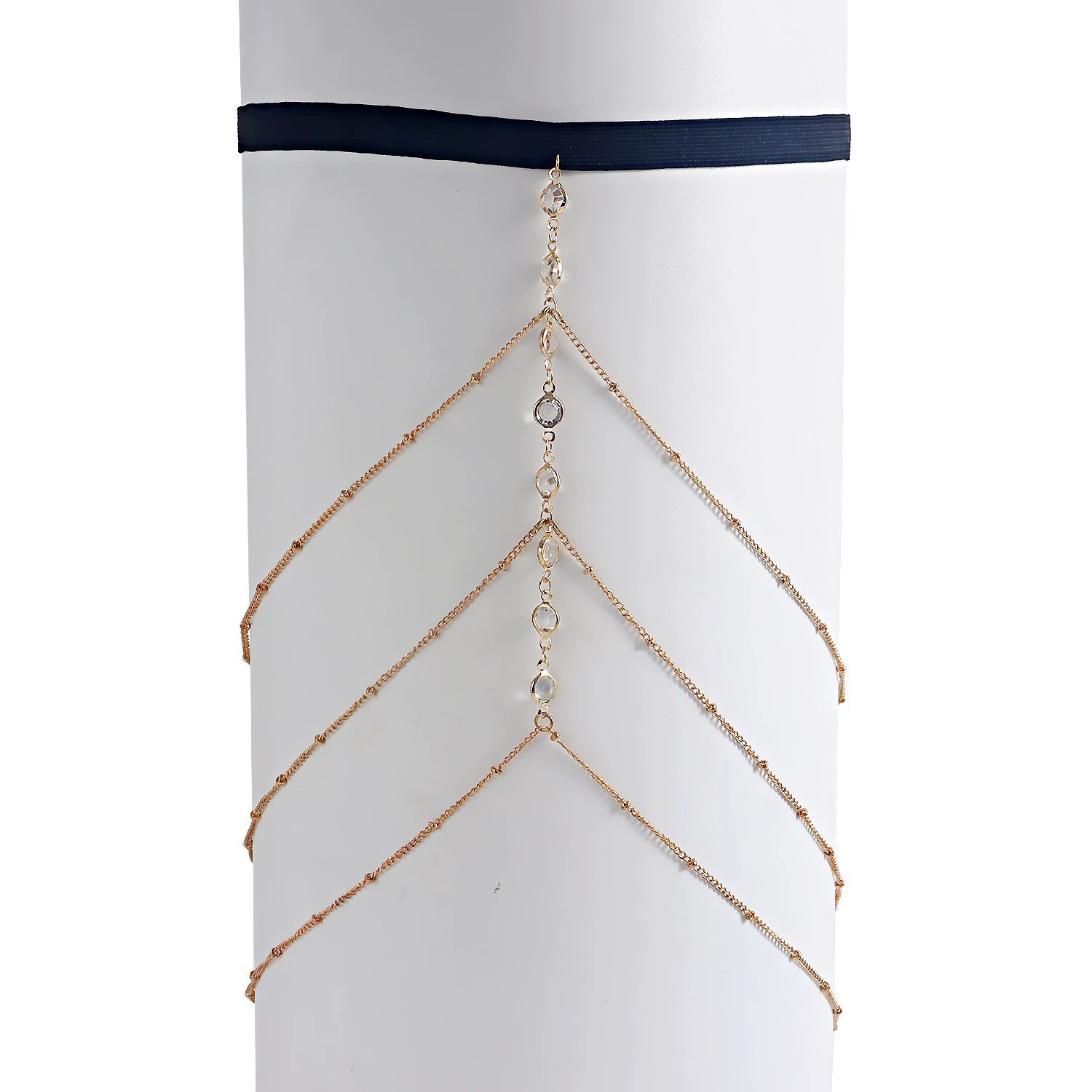 2025年新作 レディース ボヘミアン サイチェーン シンプ - Body Jewelry Leg Chain のレビューと価格