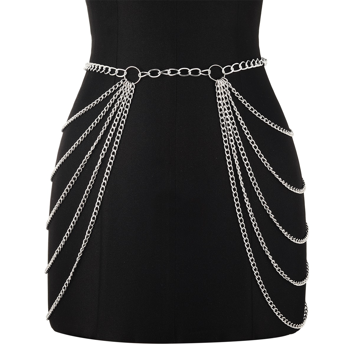 マルチレイヤーメタルビキニ,セクシー,ネックレス,ボディジュ - Body Jewelry Dress のレビューと価格