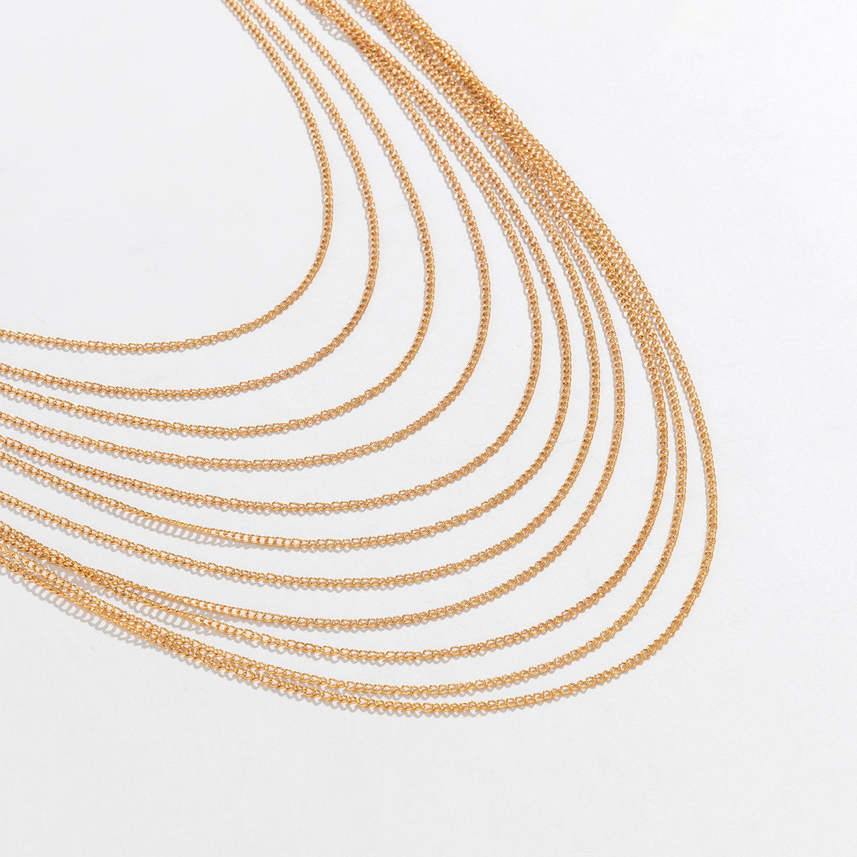 クラシック多層タッセルボディチェーン女性 2023 クリエイ - Body Jewelry Chest のレビューと価格