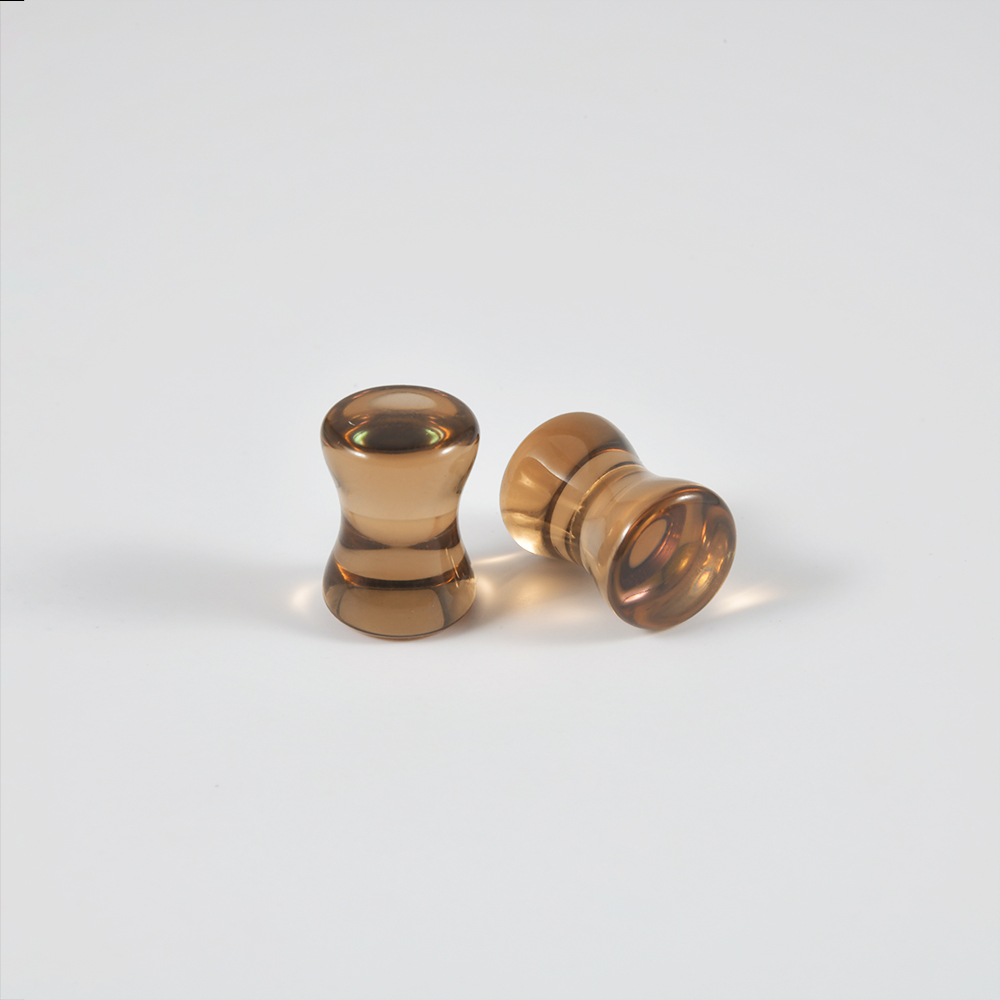 2 個 Glasst ダブルフレアフラッシュバック耳栓ブラウ - Body Jewelry Gauges のレビューと価格