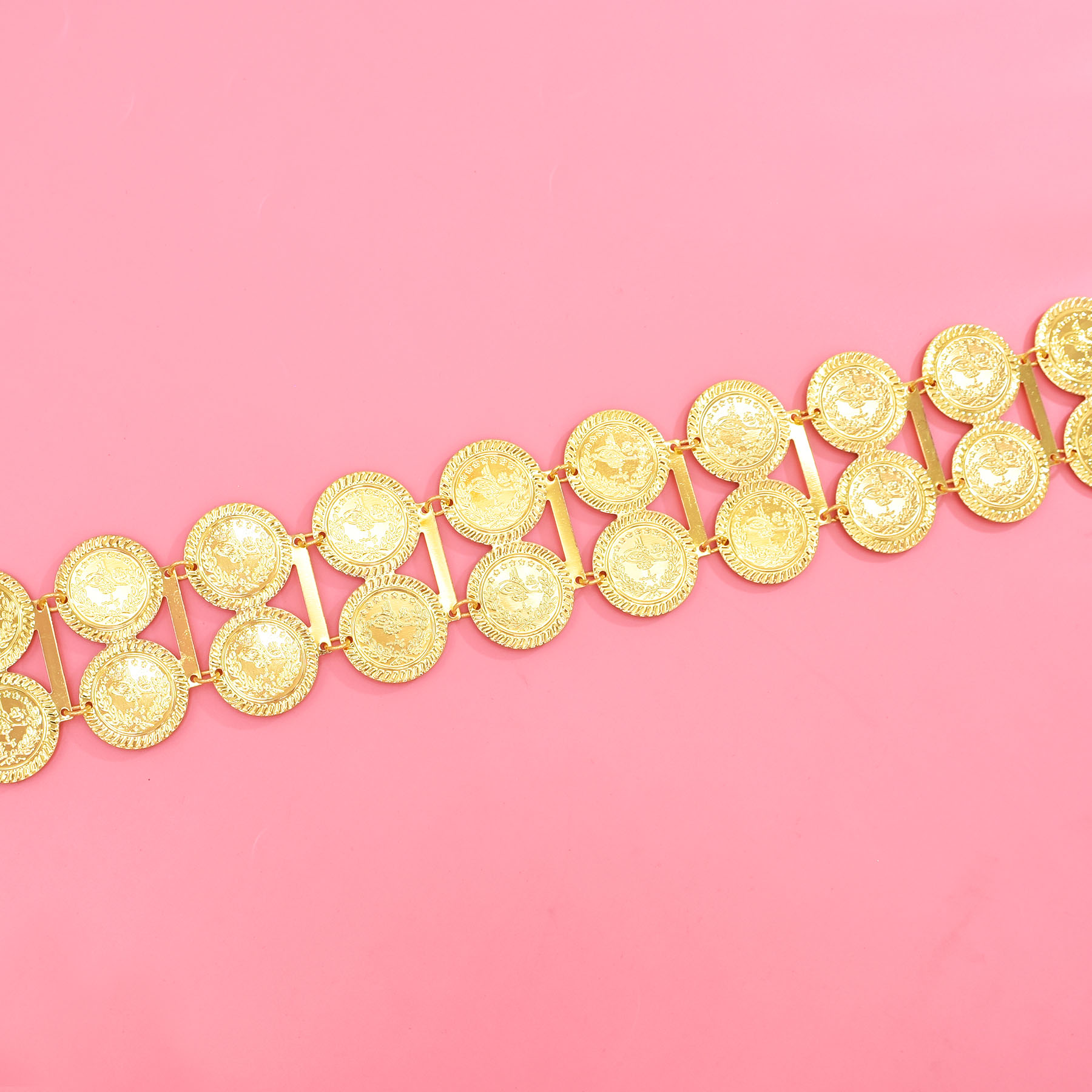 ヴィンテージ高級ゴールデン合金コインチェーン、女性用ウエスト - Body Jewelry Dress のレビューと価格
