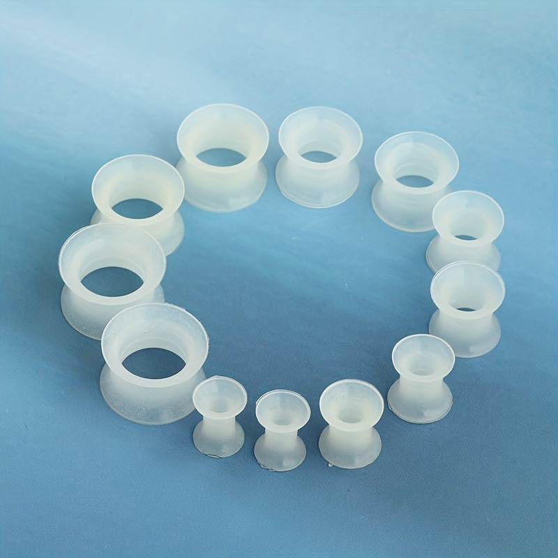 2個入り サイズ3-30mm 蓄光シリコン製イヤープラグ＆ト - Body Jewelry Gauge Sizes のレビューと価格