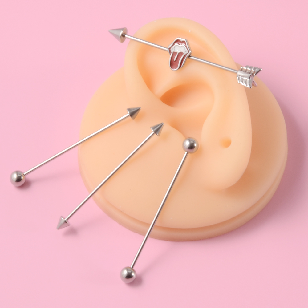 1PC ステンレス鋼男工業用バーベル矢印バルクコーンドラゴン - Industrial Barbell Long のレビューと価格