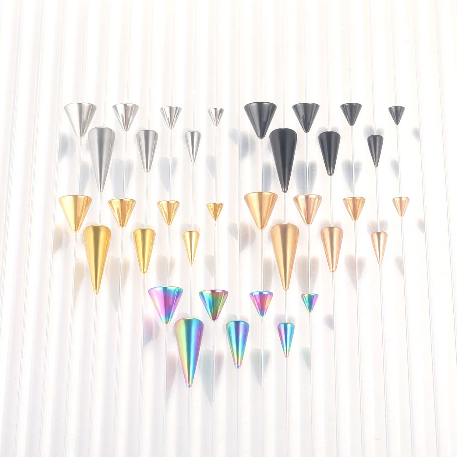 ステンレス鋼ジュエリーアクセサリー DIY10 ピース/バッ - Body Jewelry Replacement Ball のレビューと価格
