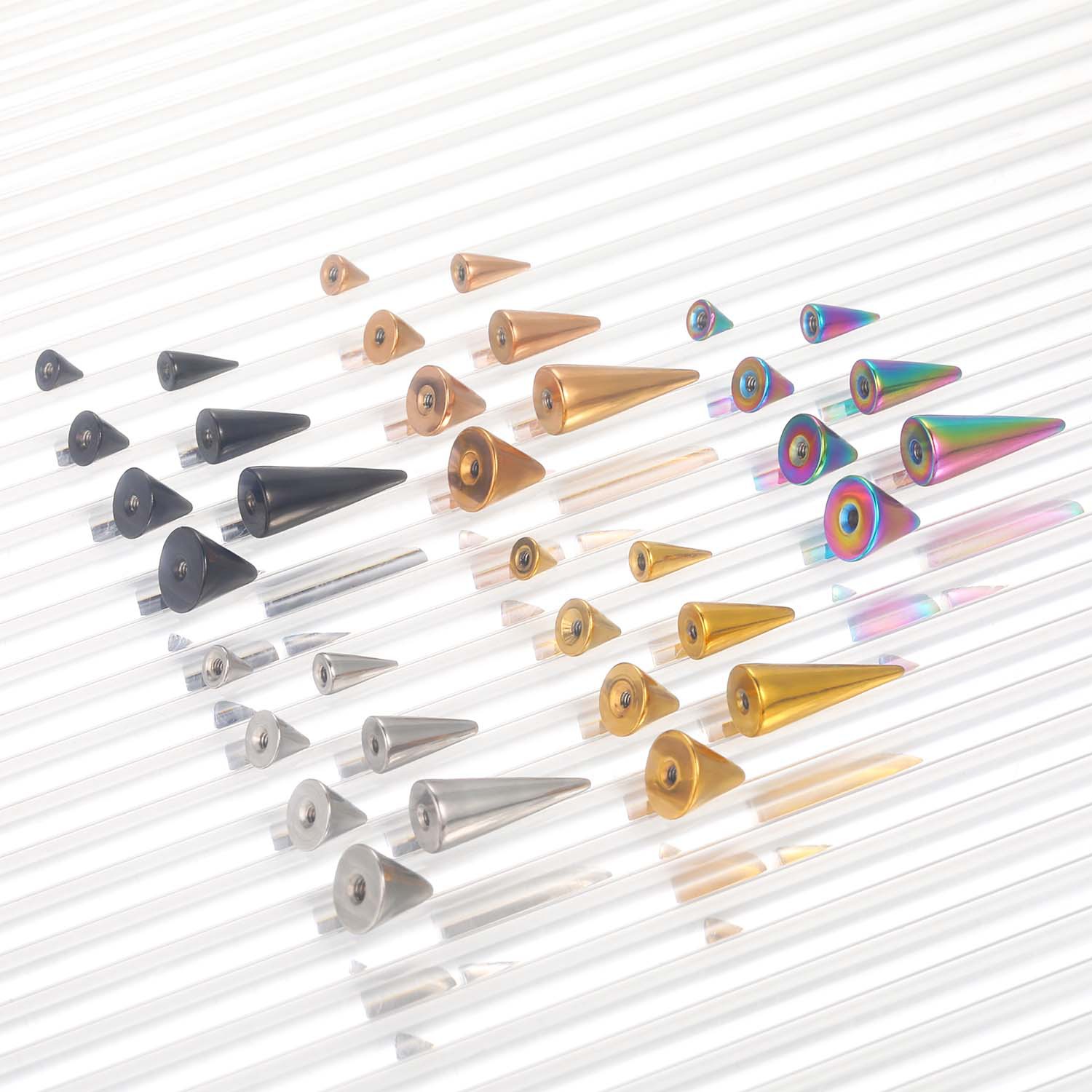 ステンレス鋼ジュエリーアクセサリー DIY10 ピース/バッ - Body Jewelry Replacement Ball のレビューと価格