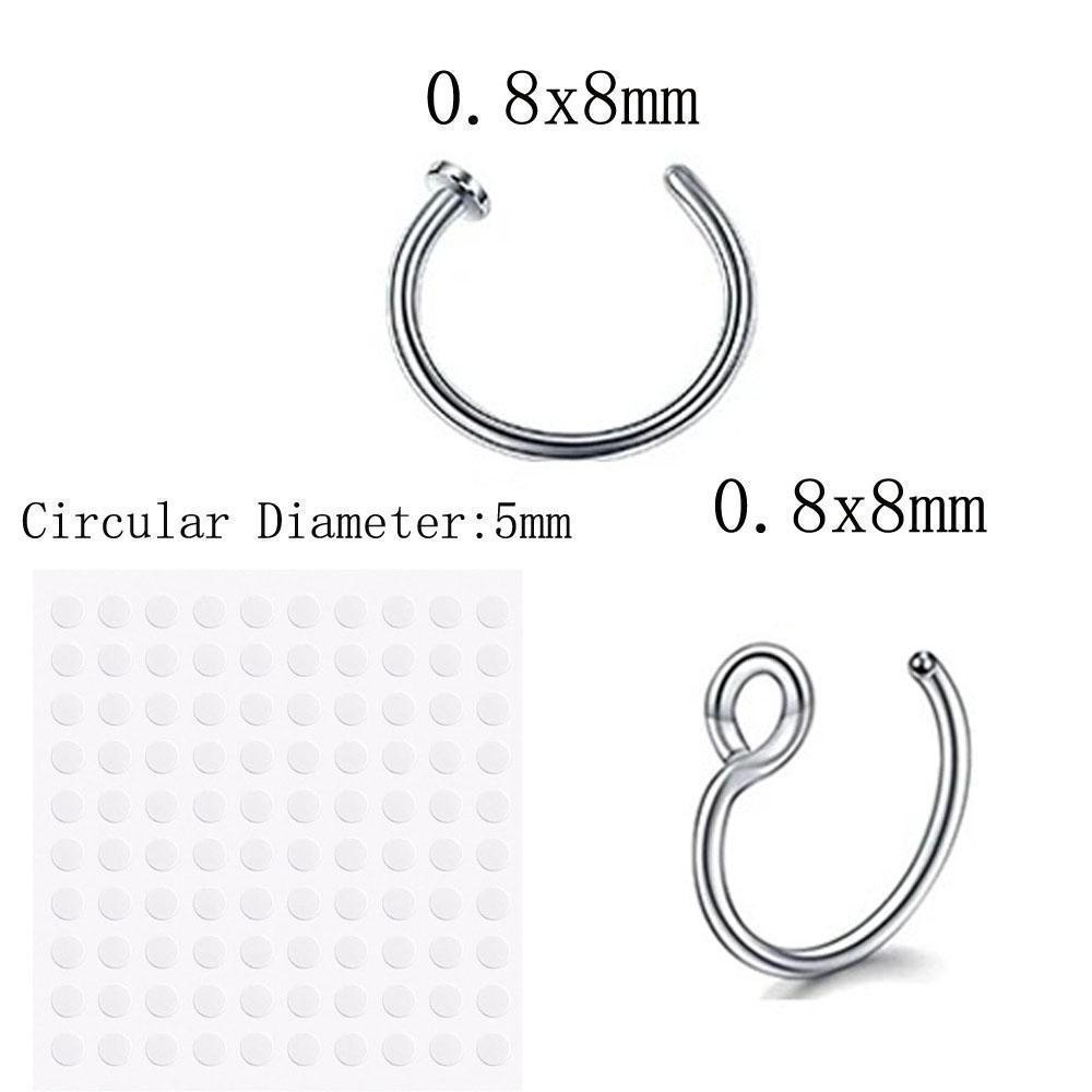 1-157個セット フェイクアイブロウリング フェイクリップ - Body Jewelry Replacement Ball のレビューと価格