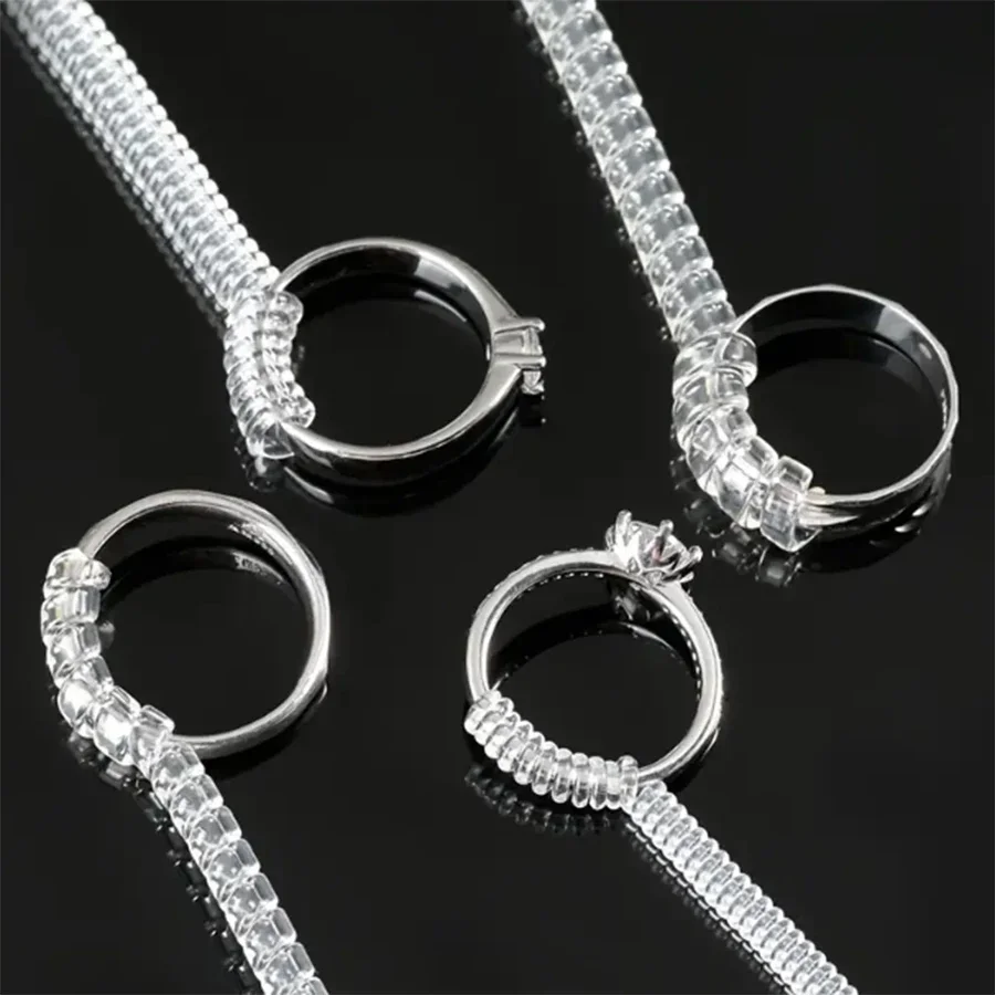 4/8個-リングサイズ調整器-目に見えないリングプロテクター - Daith Heart Ring のレビューと価格