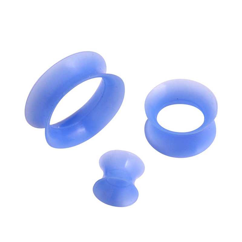 1 ペアシリコーンプラグとトンネルビッグサイズ耳トンネルイヤ - Body Jewelry Gauge Sizes のレビューと価格