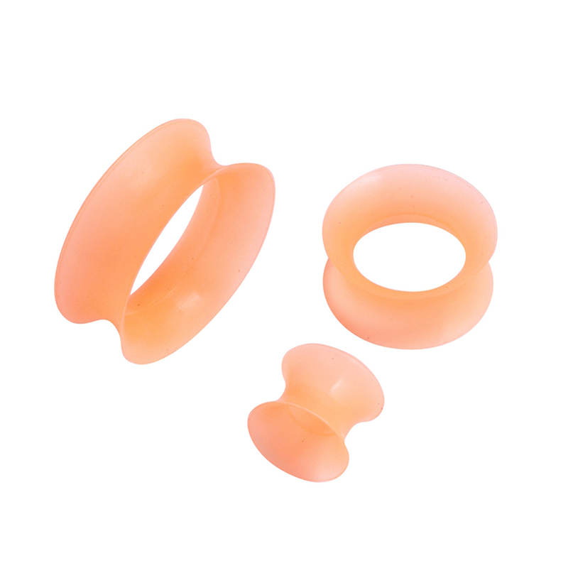 1 ペアシリコーンプラグとトンネルビッグサイズ耳トンネルイヤ - Body Jewelry Gauge Sizes のレビューと価格