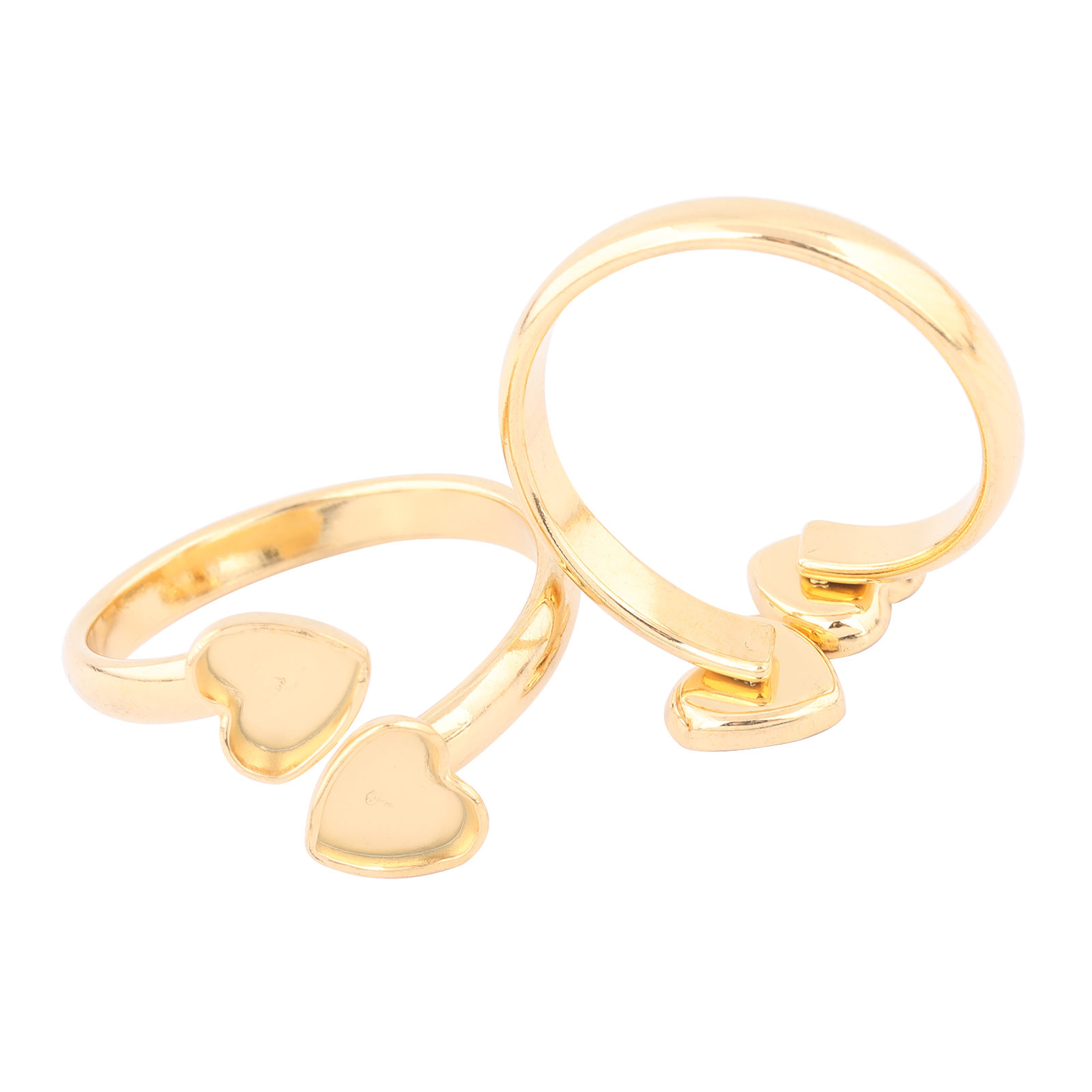 10 個ステンレス鋼ゴールドメッキフィット 6 ミリメートル - Daith Heart Ring のレビューと価格