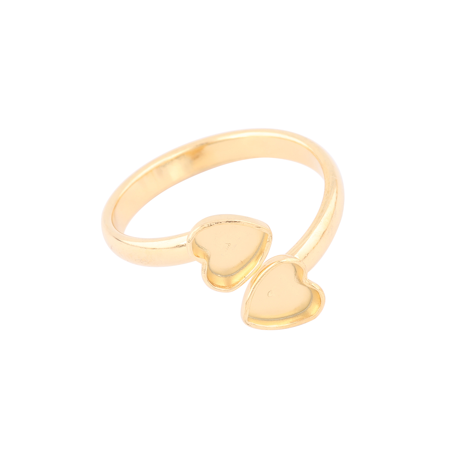 10 個ステンレス鋼ゴールドメッキフィット 6 ミリメートル - Daith Heart Ring のレビューと価格