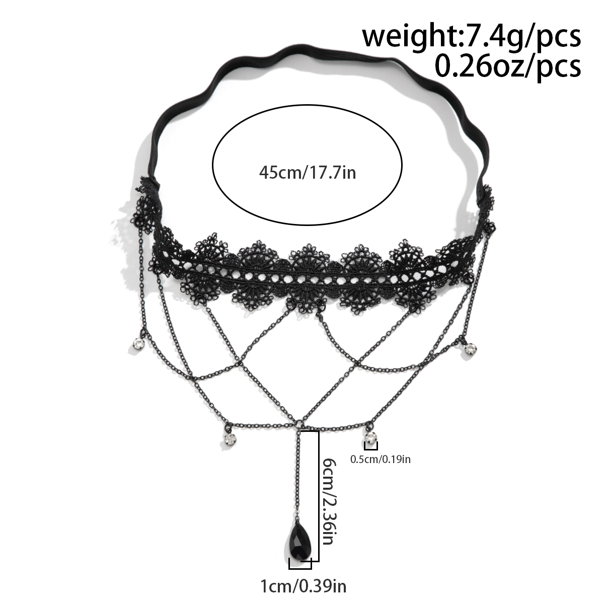 Ingemark-女性のための自由奔放に生きる弾性バンド、ブ - Body Jewelry Leg Chain のレビューと価格