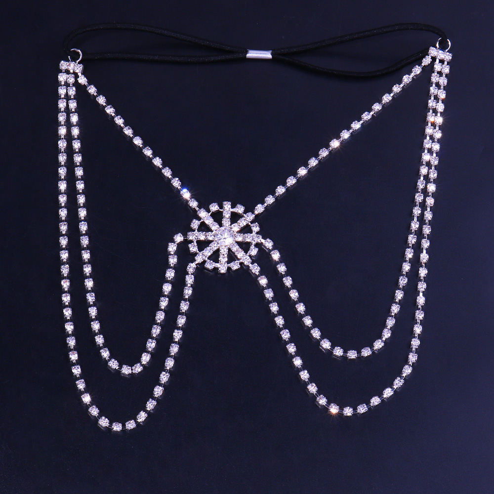 Stonefansファッションクリスマススノーフレークハイチ - Body Jewelry Leg Chain のレビューと価格