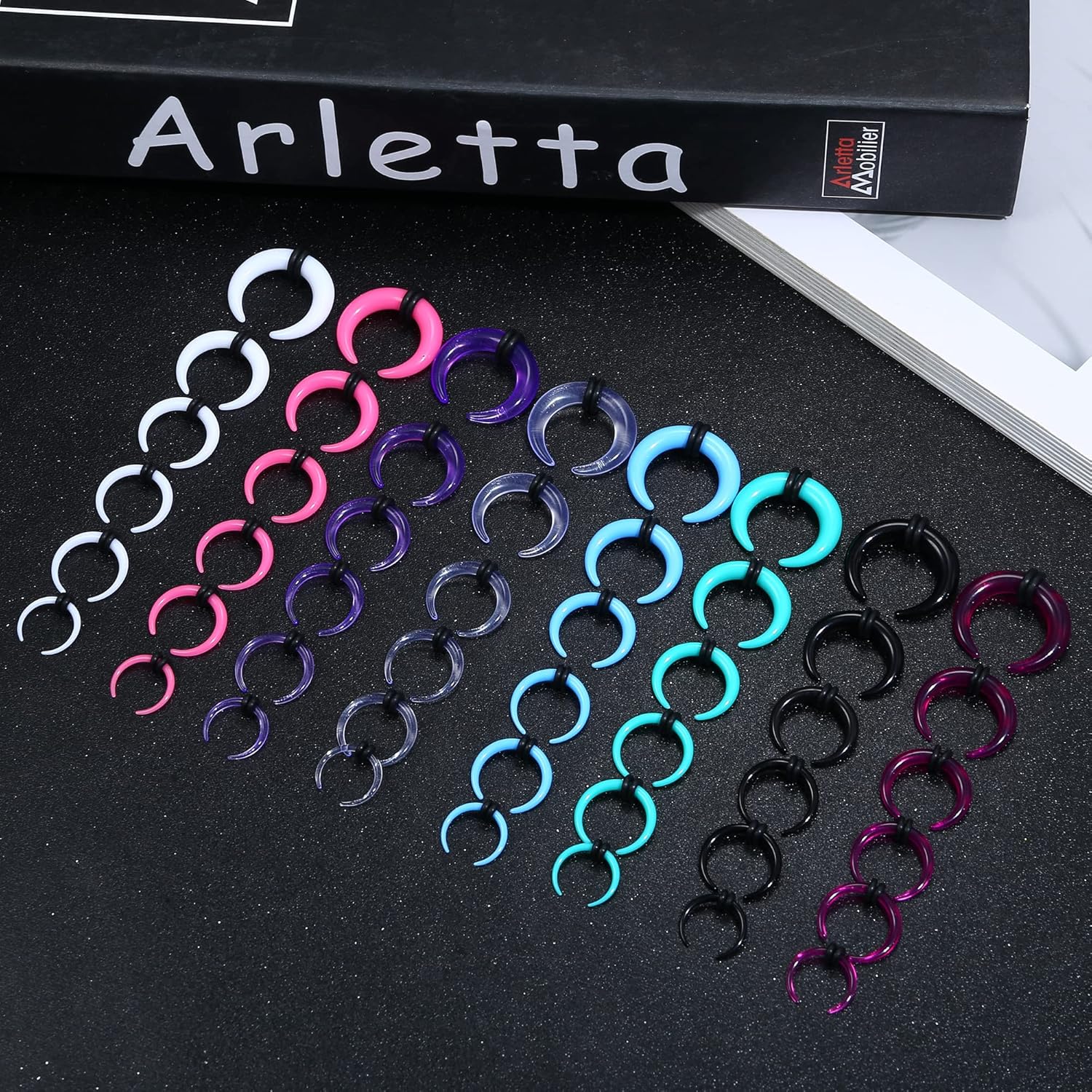 Florideco 4G-14G アクリルセプタムストレッチ - Body Jewelry Gauges のレビューと価格